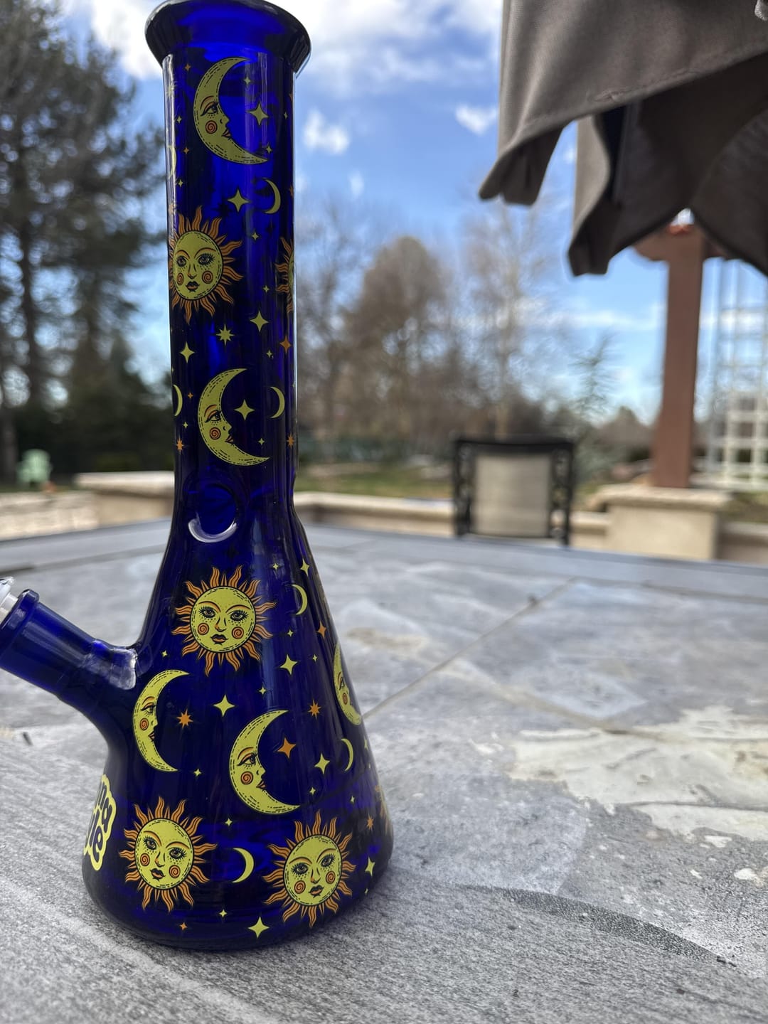Customer photo review of 90's CELESTIAL BONG 10"