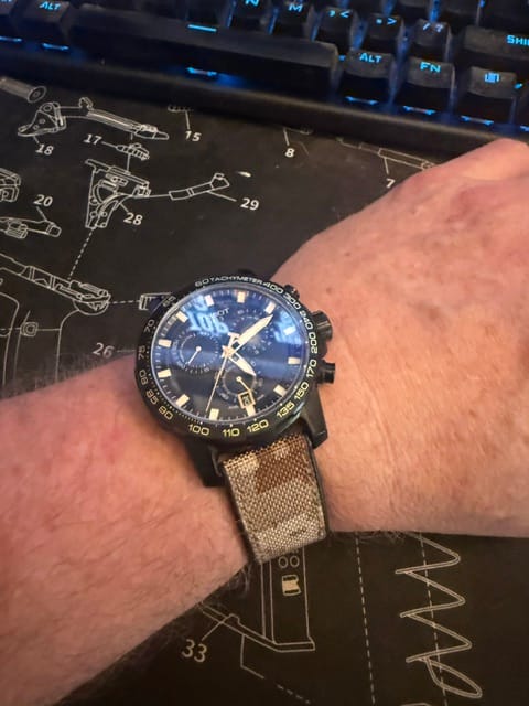 Customer photo review of Canvas & Rubber - Camo Tan