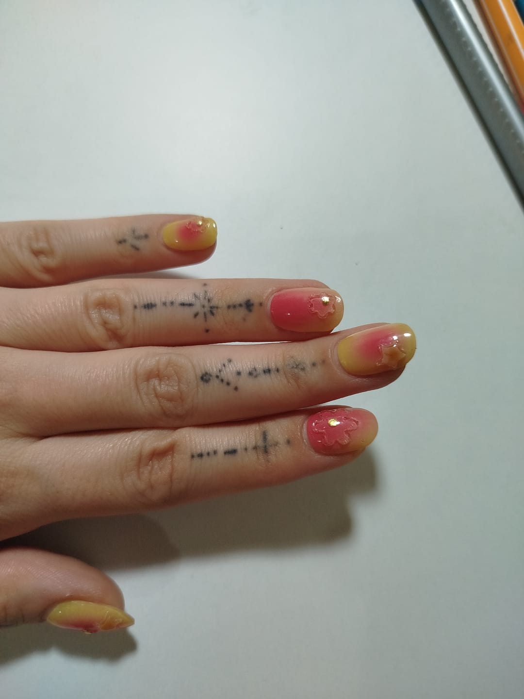 Customer photo review of N Tropical Dream Jel Tırnak 30 Adet, 2 Kullanım