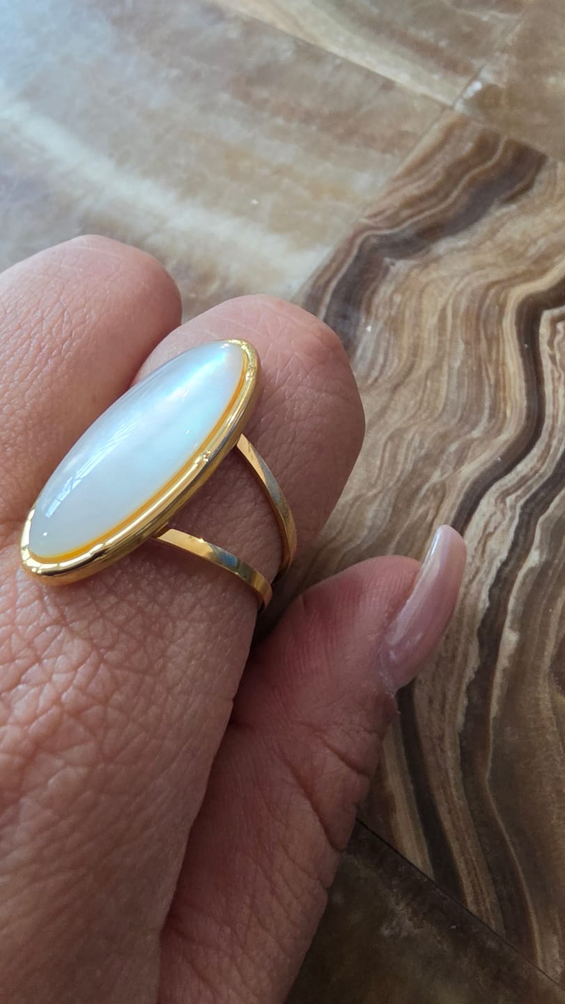 Customer photo review of Anillo Ajustable Gema