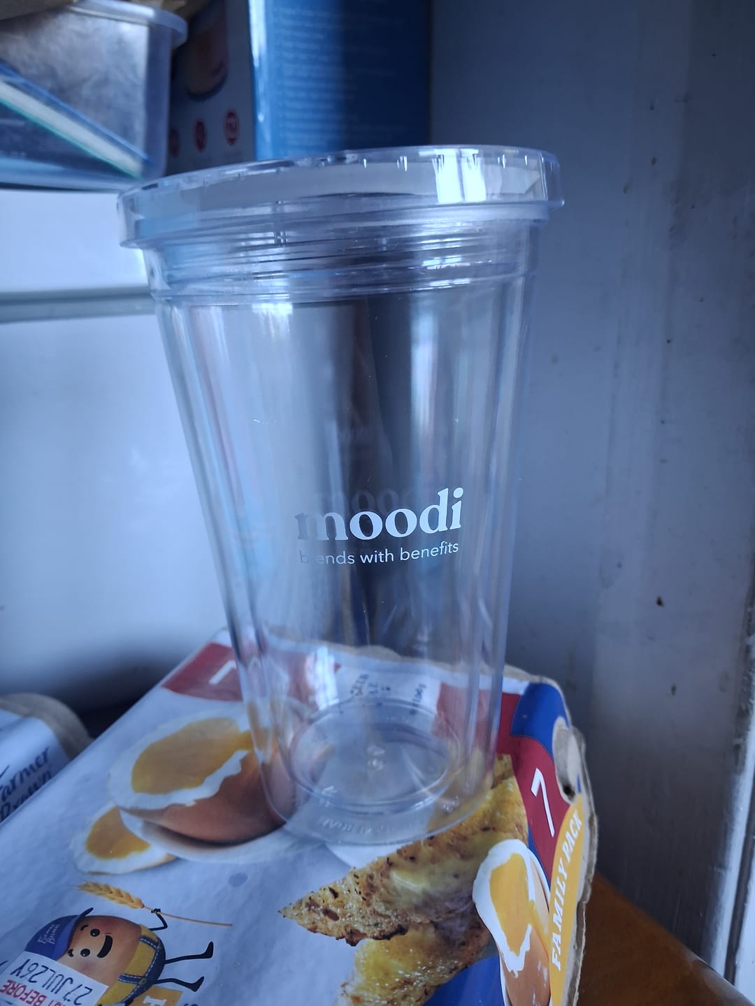 Customer photo review of Blends with Benefits Tumbler