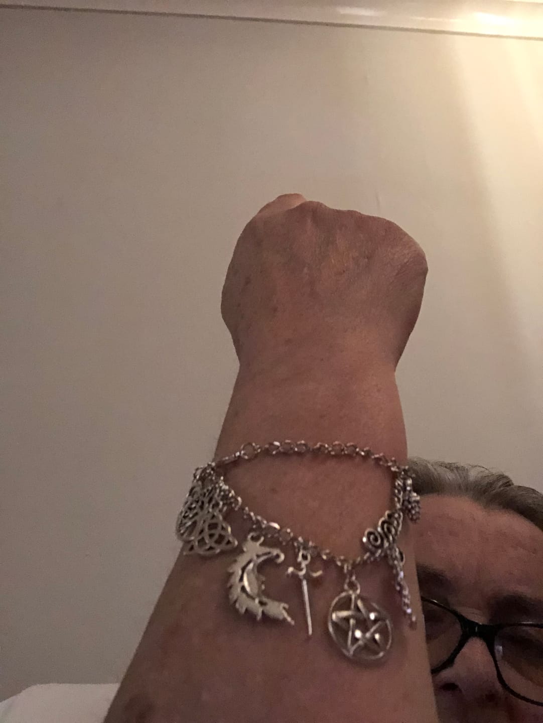 Customer photo review of 🔥Limited Time 50% Off✨Vintage Witchy Charm Bracelet