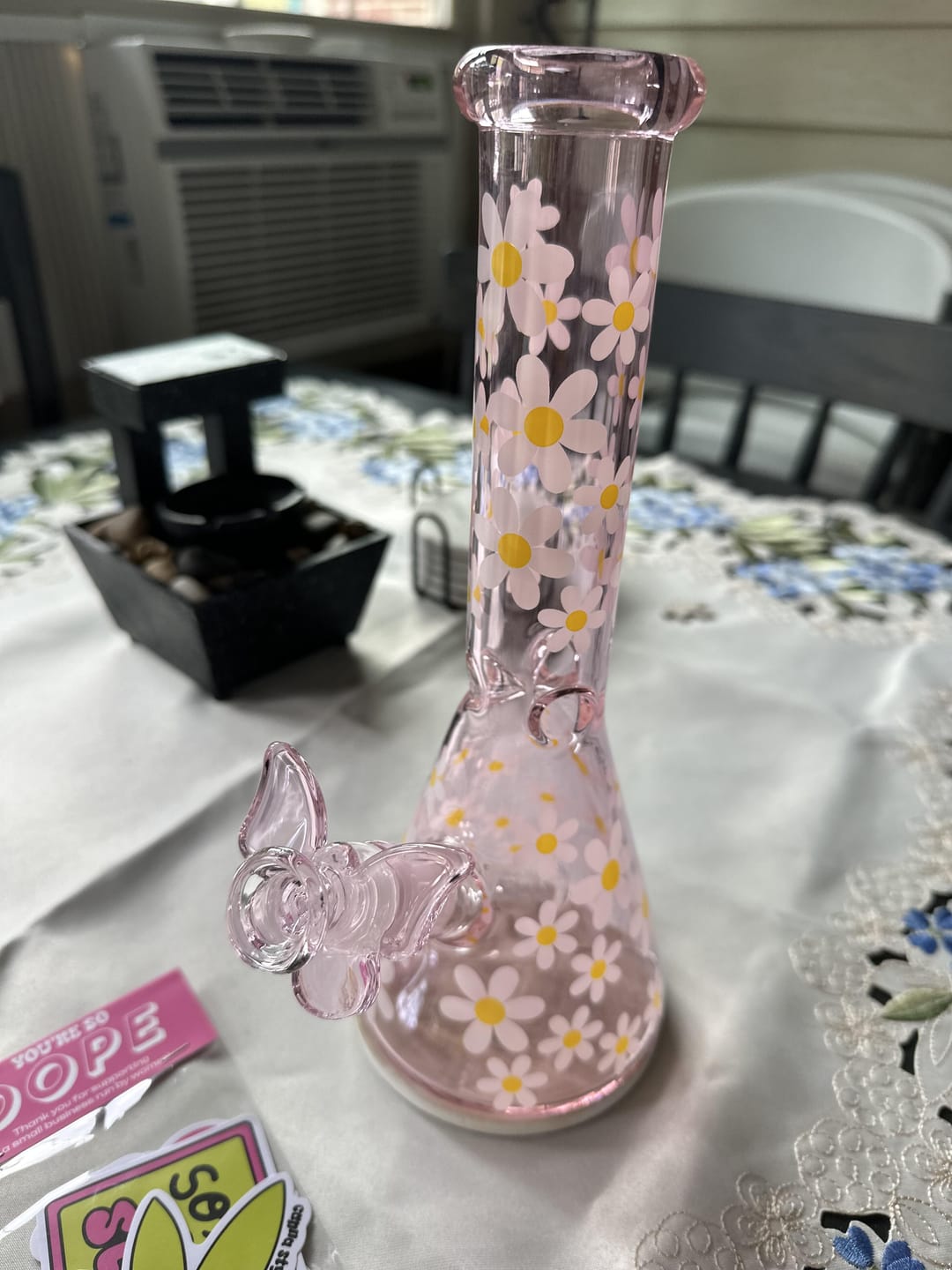 Customer photo review of RETRO DAISY BONG 10"