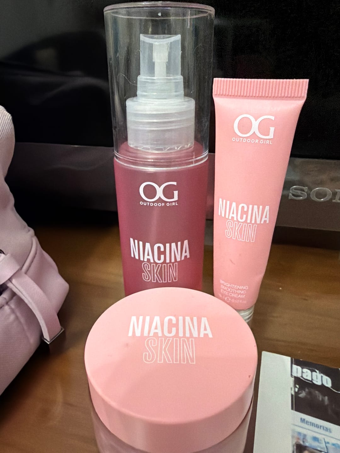 Customer photo review of KIT DE ÁCIDO HIALURÓNICO