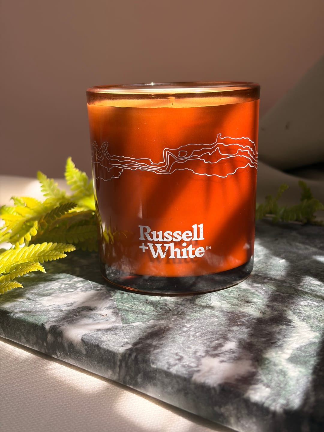 Customer photo review of Firenze Leather 250g Scented Soy Candle