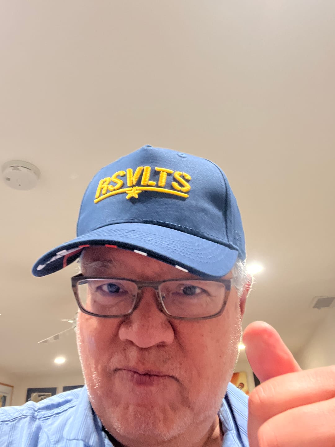 Customer photo review of Top Gun "RSVLTS Academy" – 5-Panel Snapback Hat