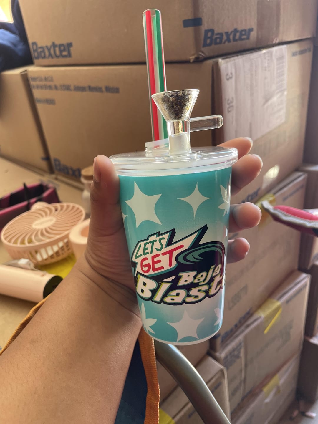 Customer photo review of BLASTED SODA BONG