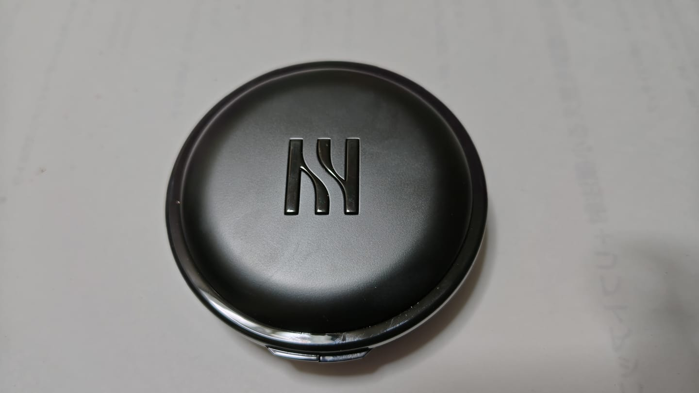Customer photo review of ブラック クッションメッシュパウダー