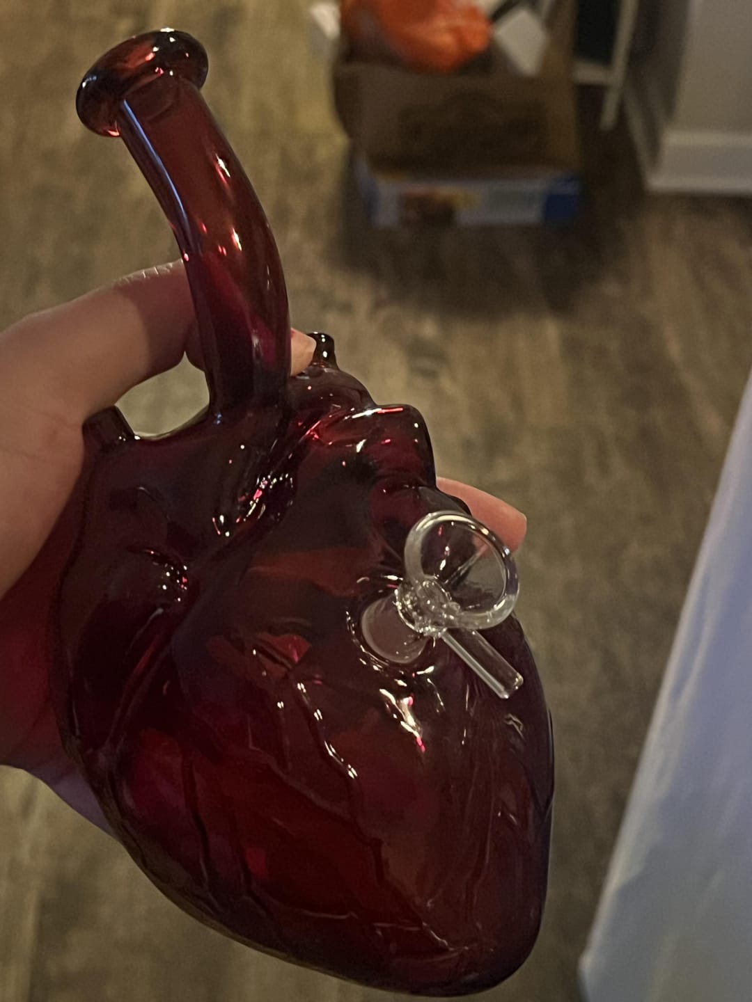 Customer photo review of ANATOMICAL HEART BONG