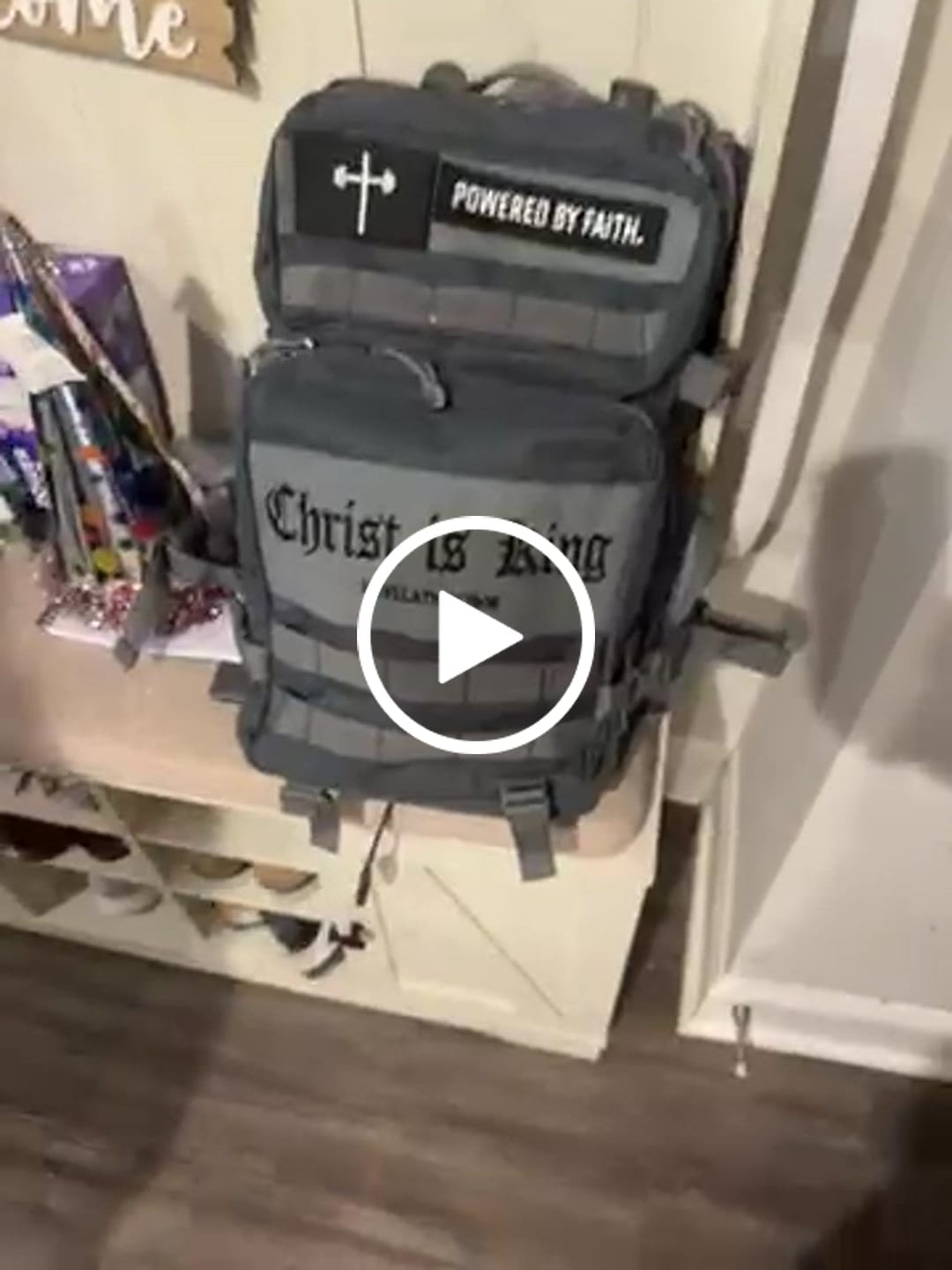 Customer video review of HolStrength 45L Tactical Backpack