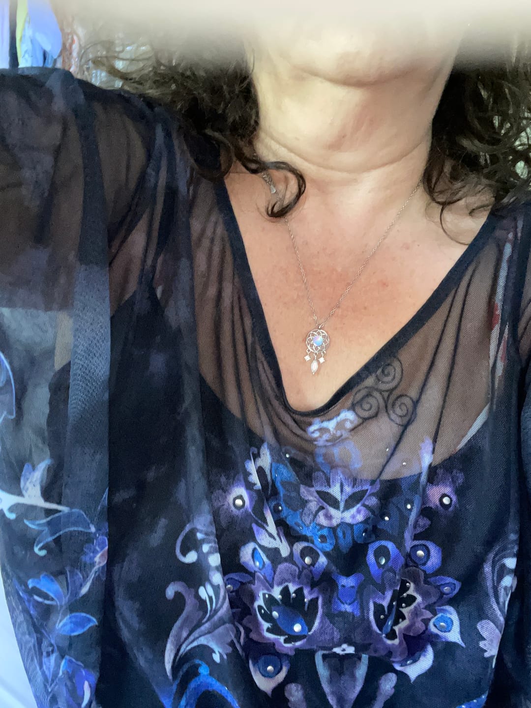 Customer photo review of Mondstein Halskette - Traumfänger