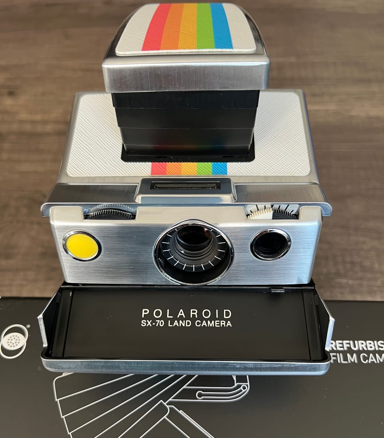 Customer photo review of Polaroid Folding Camera Replacement Button and Installation Service