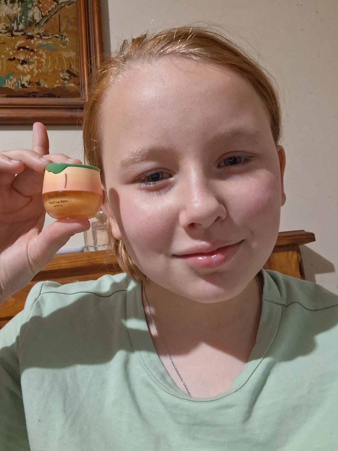Customer photo review of Peach Bee Balm