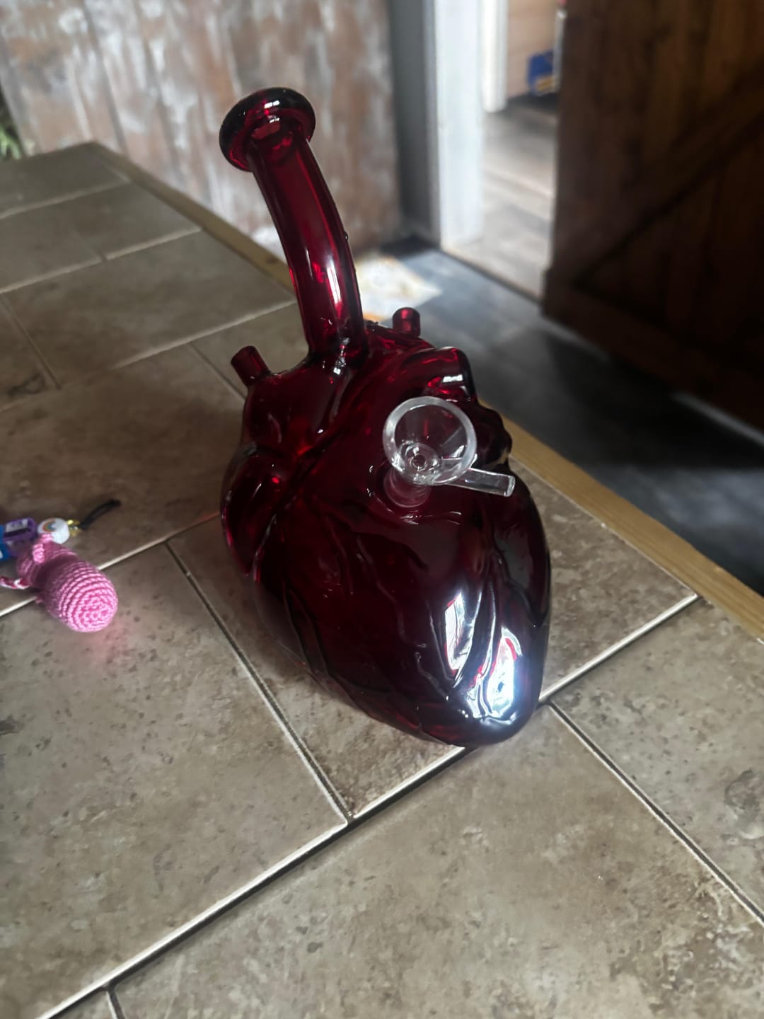 Customer photo review of ANATOMICAL HEART BONG