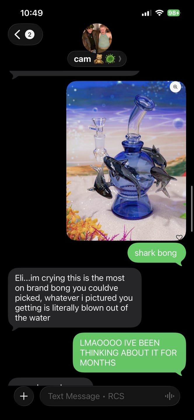 Customer photo review of SHARK BONG