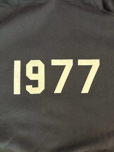 Customer photo review of Fear of God Essentials Plum Full Set
