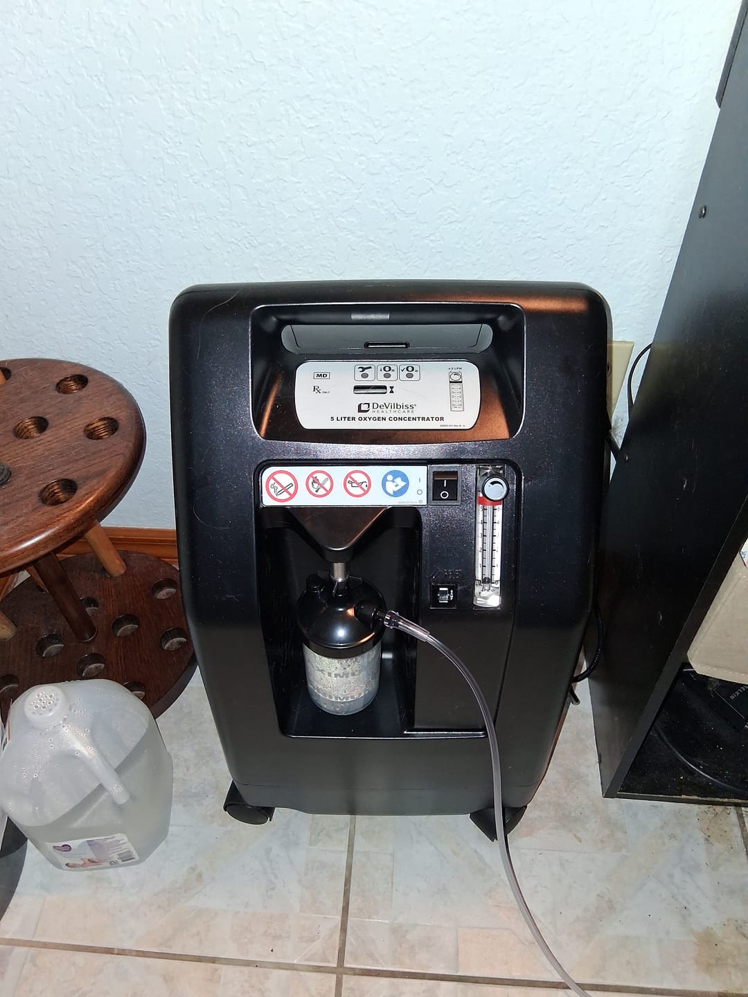 Customer photo review of Drive DeVilbiss Healthcare 5 Liter Compact Home Oxygen Concentrator