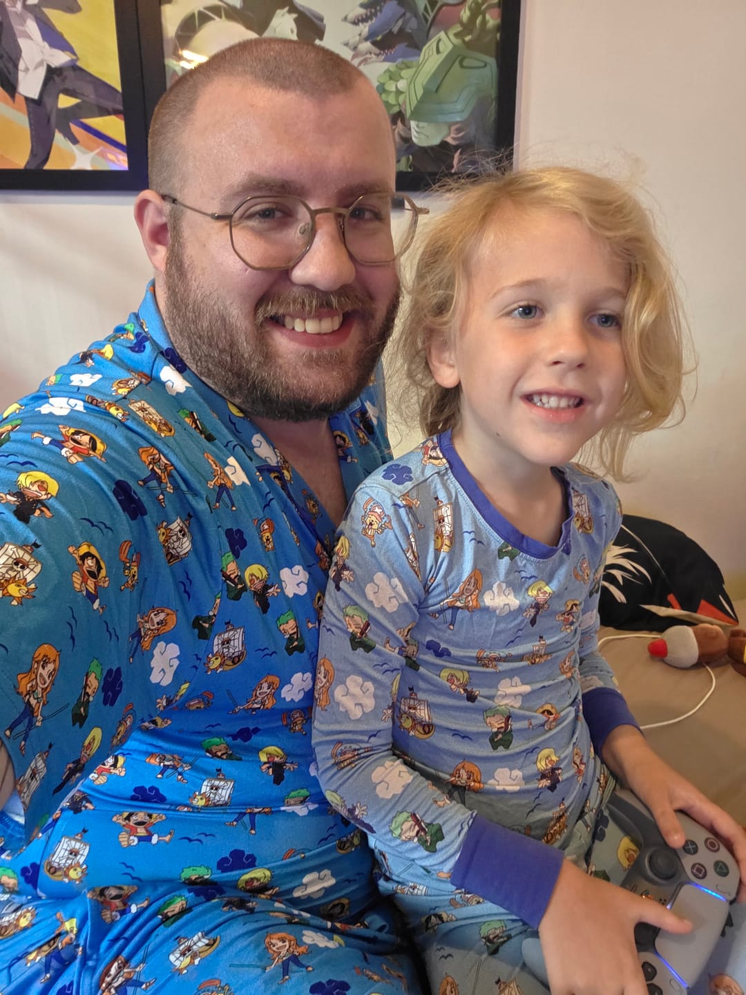Customer photo review of Pirate Nakamas Men's Short Pajama Set