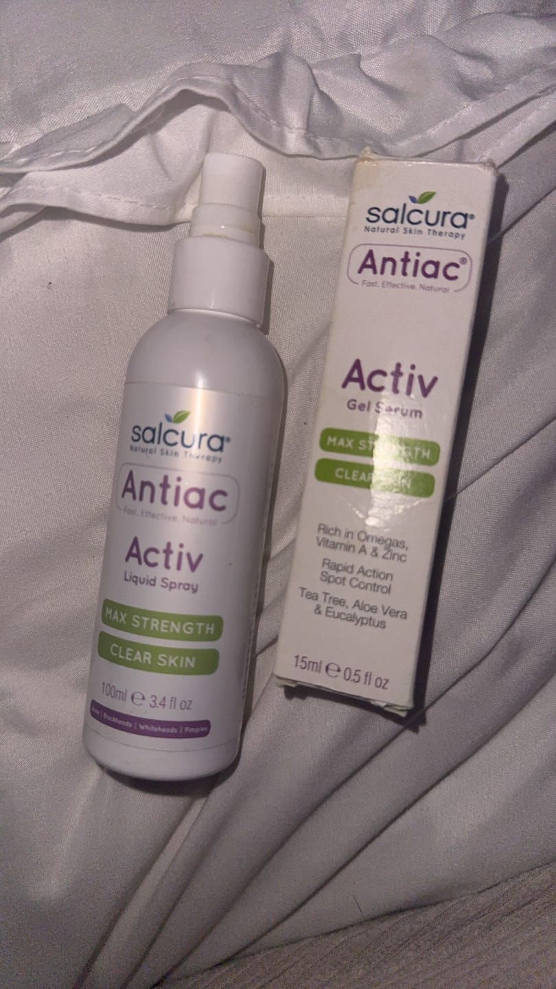 Customer photo review of Antiac Activ Liquid Spray