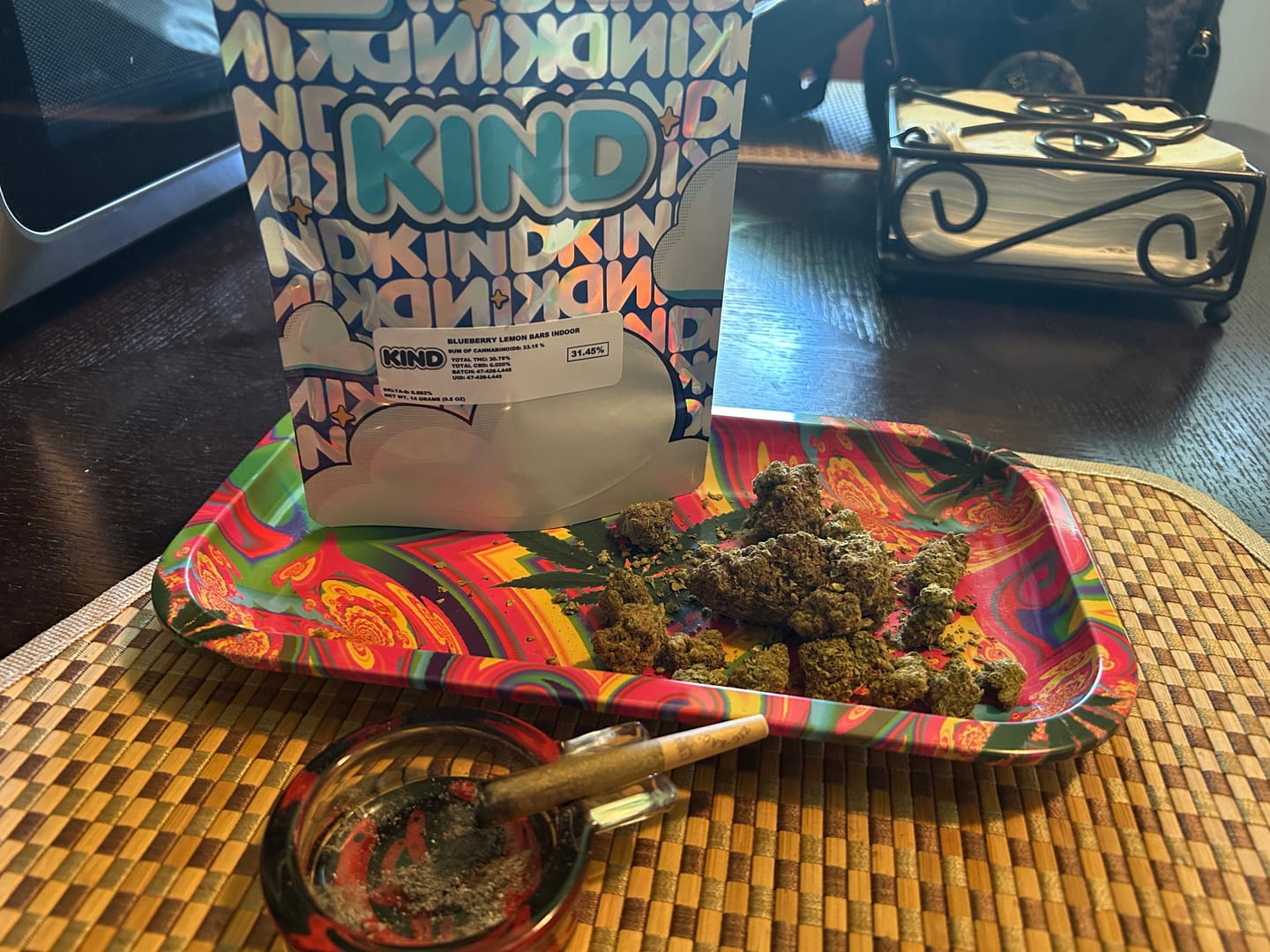 Customer photo review of Blueberry Lemon Bars - Indoor - 14 Grams - Hybrid