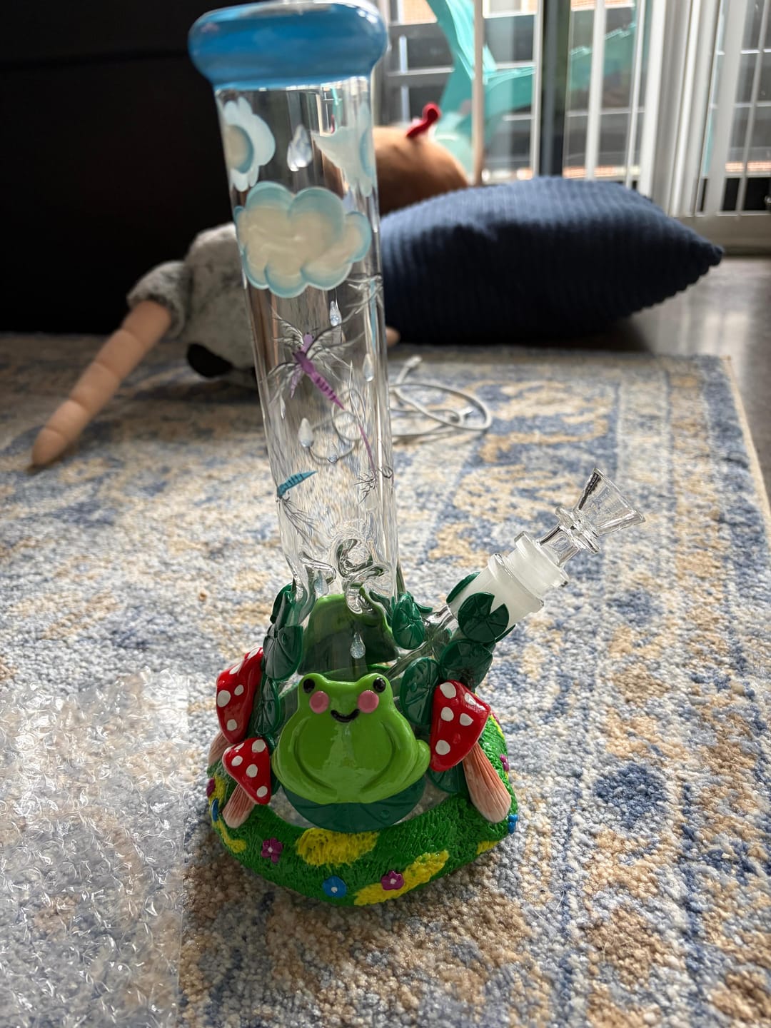 Customer photo review of “FRONG” FROG BONG 10"