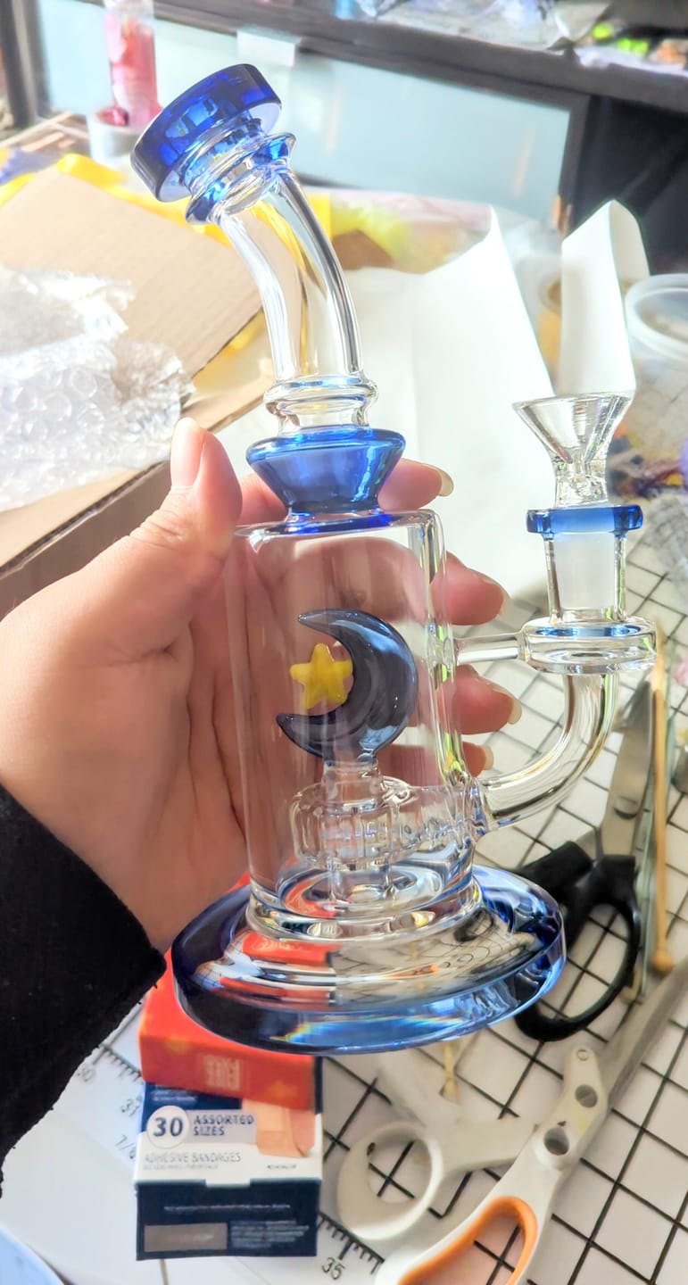 Customer photo review of CELESTIAL FIGURINE BONG