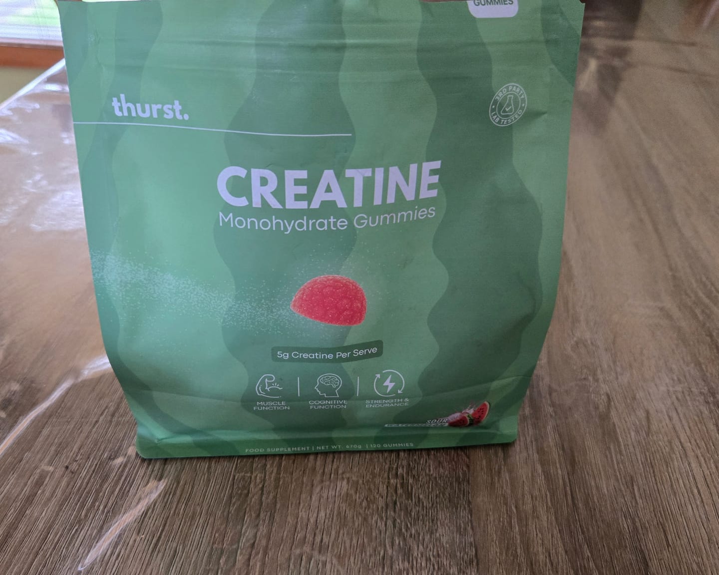 Customer photo review of Creatine Gummies - Pre-order | Ships ~30th Sept
