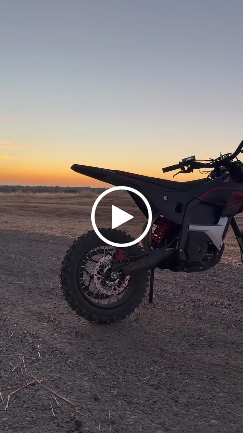Customer video review of T500-V58 Electric Dirt Bike