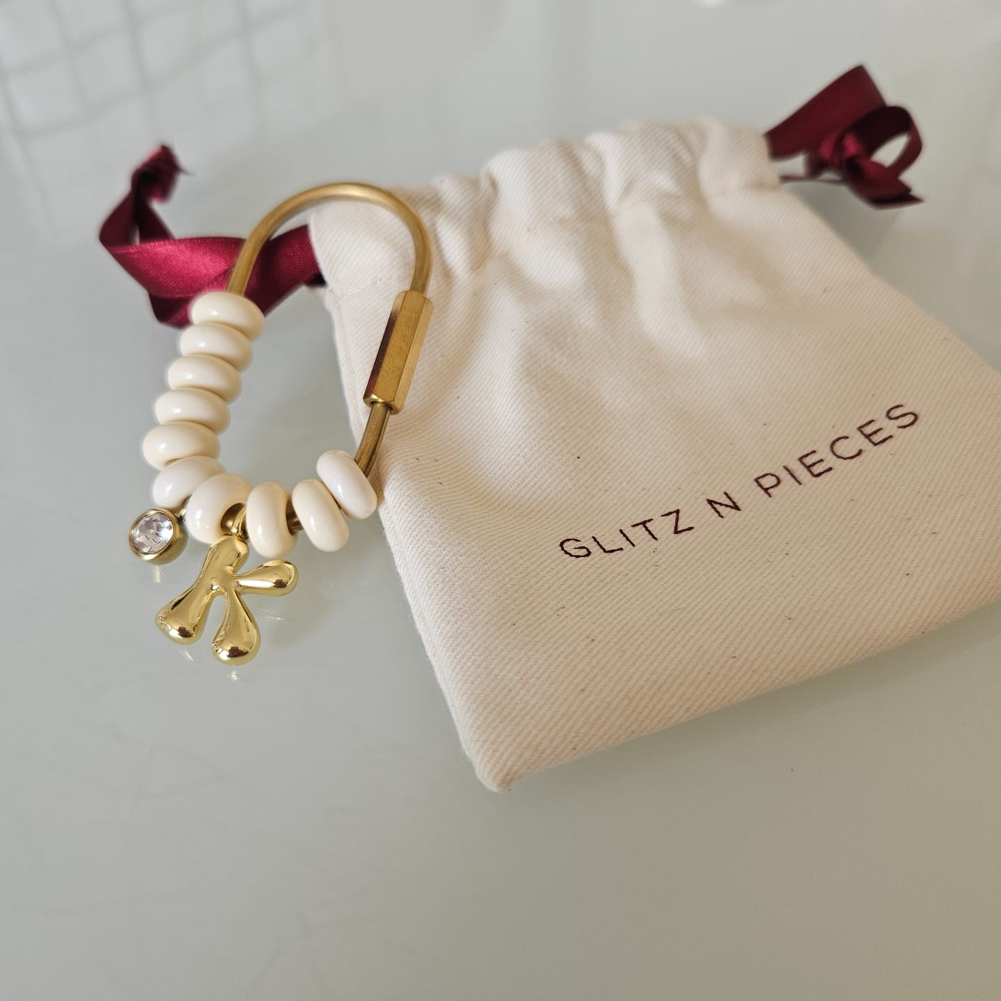 Customer photo review of The Signature Bag Charm