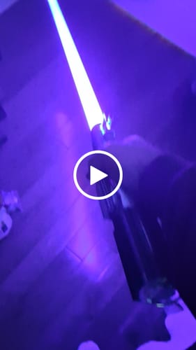 Customer video review of Graflex IV hero saber