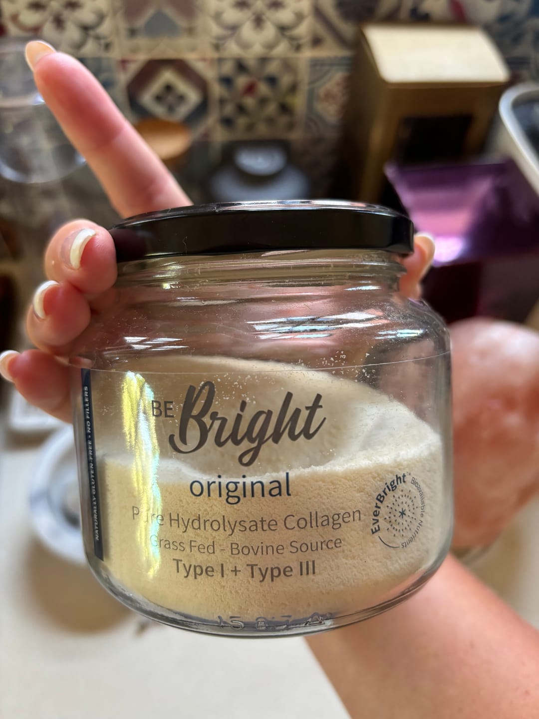 Customer photo review of ORIGINAL COLLAGEN 180g JAR