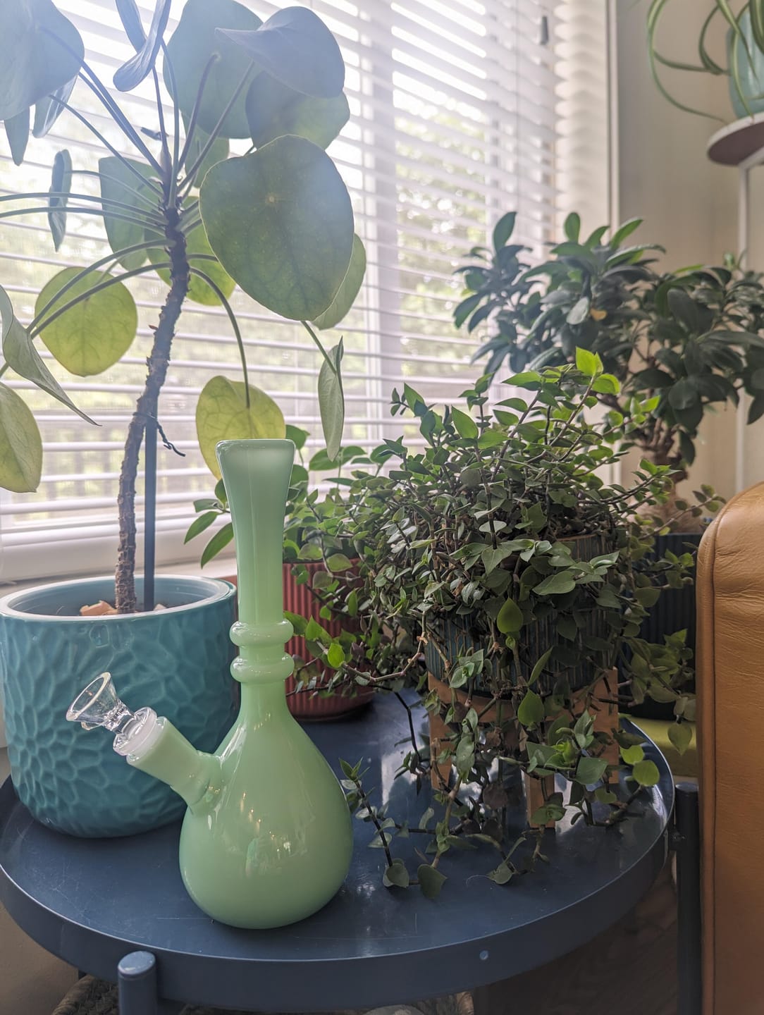 Customer photo review of JADE GENIE BOTTLE BONG
