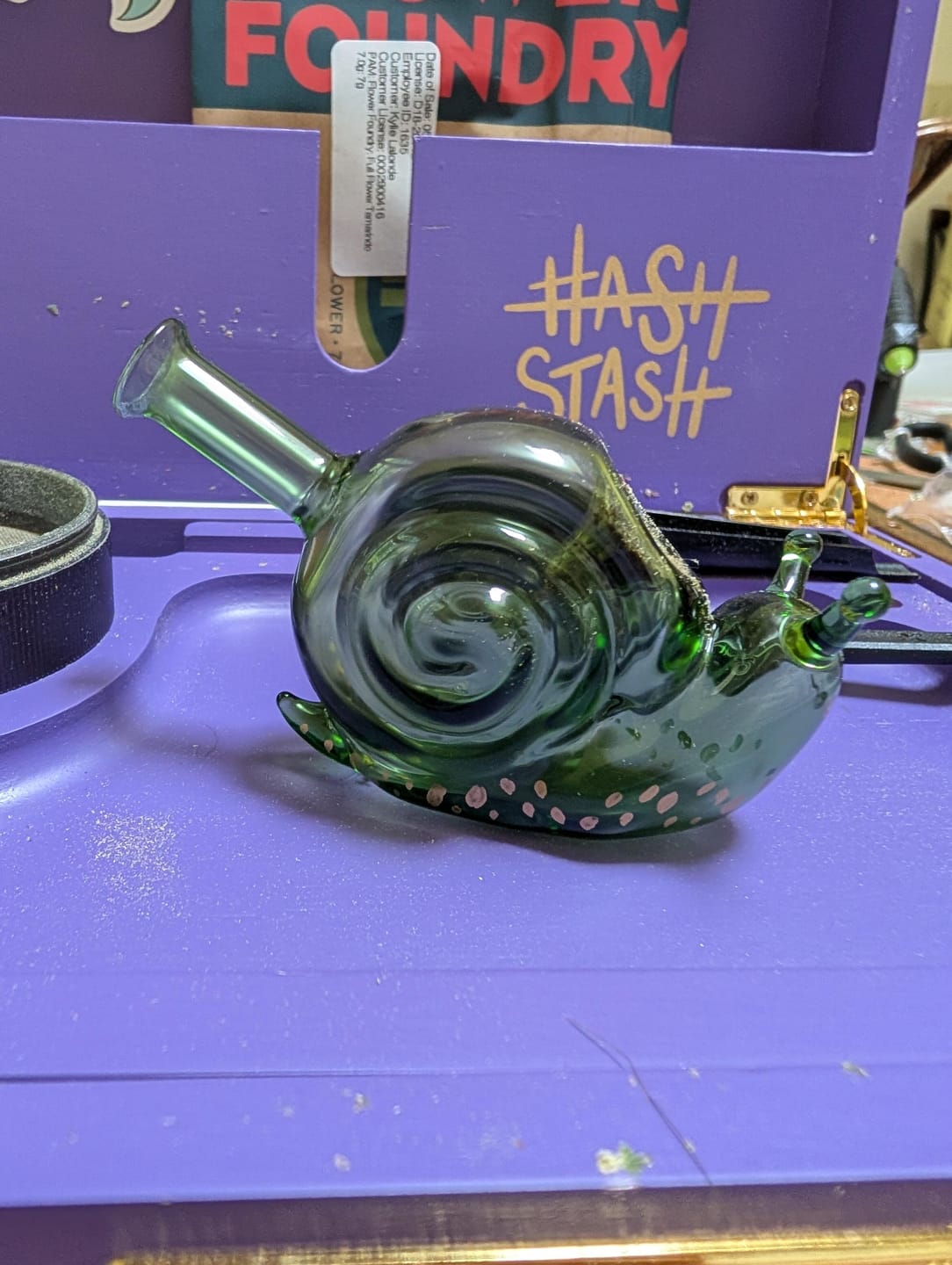 Customer photo review of SNAIL PIPE