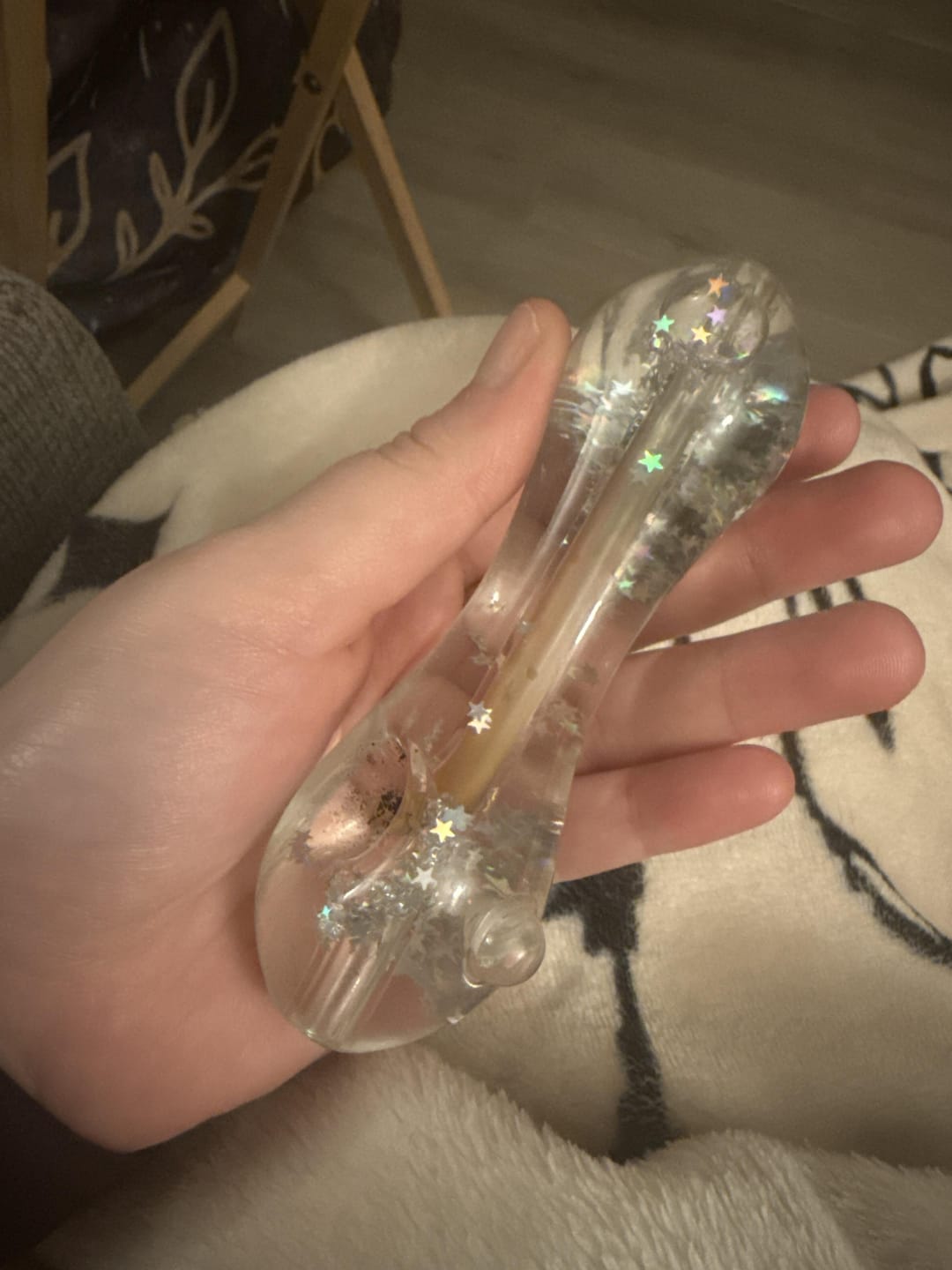 Customer photo review of FREEZEABLE STAR GLITTER PIPE