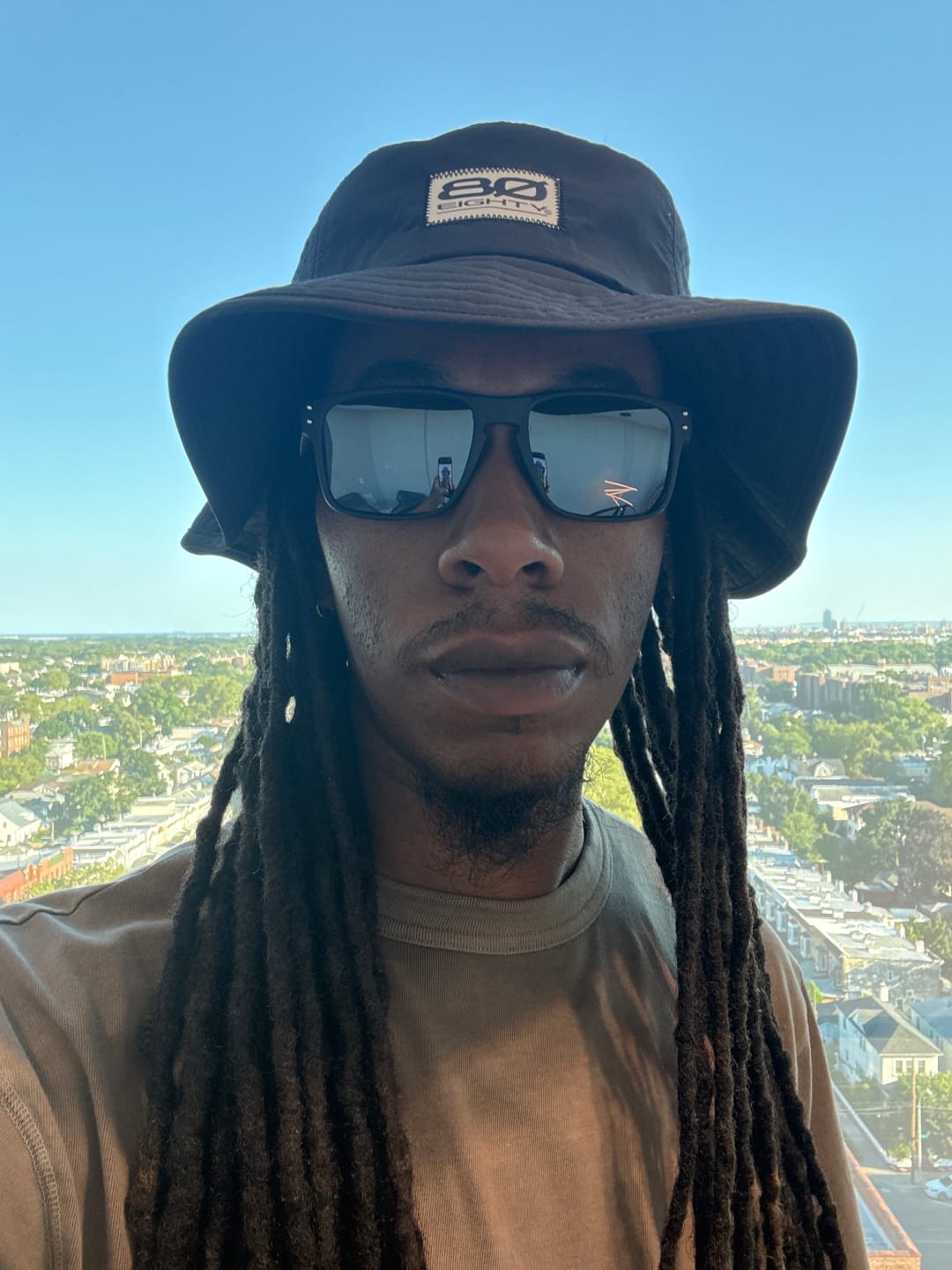 Customer photo review of 80Eighty® Raven Bucket Hat