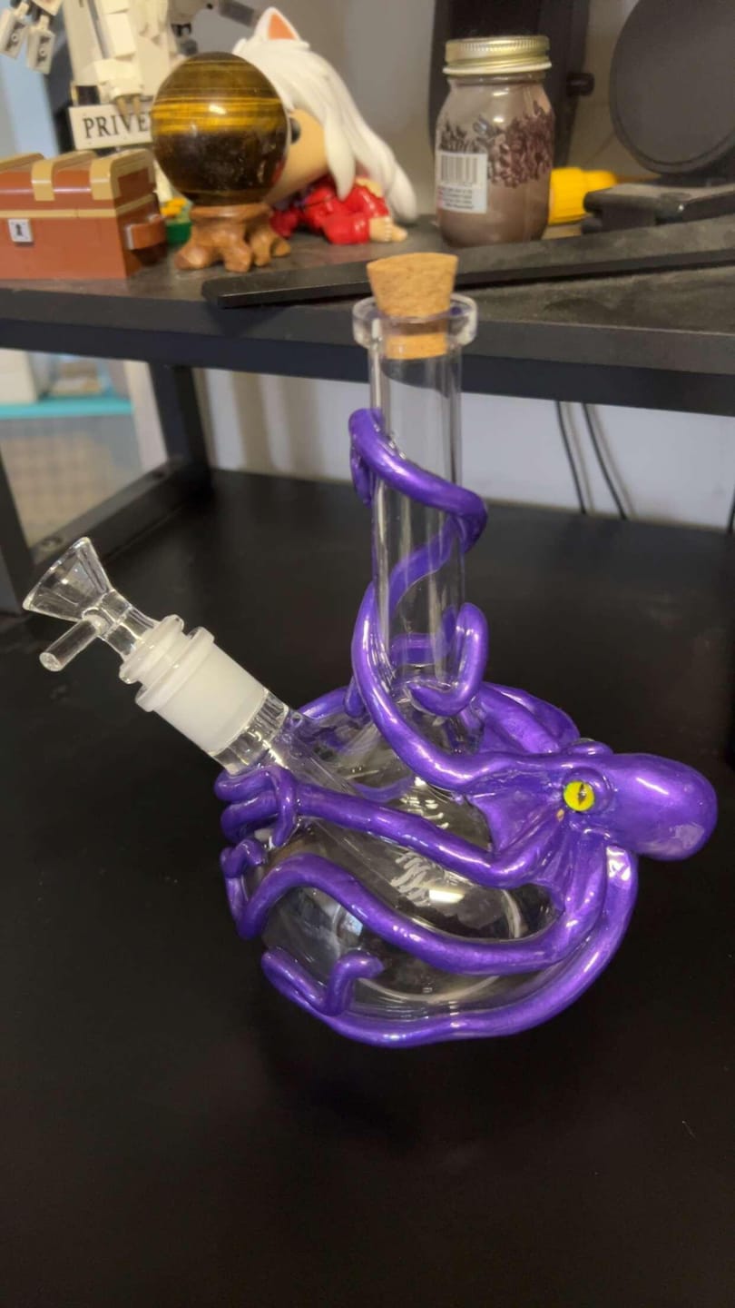 Customer photo review of OCTOPUS BOTTLE BONG