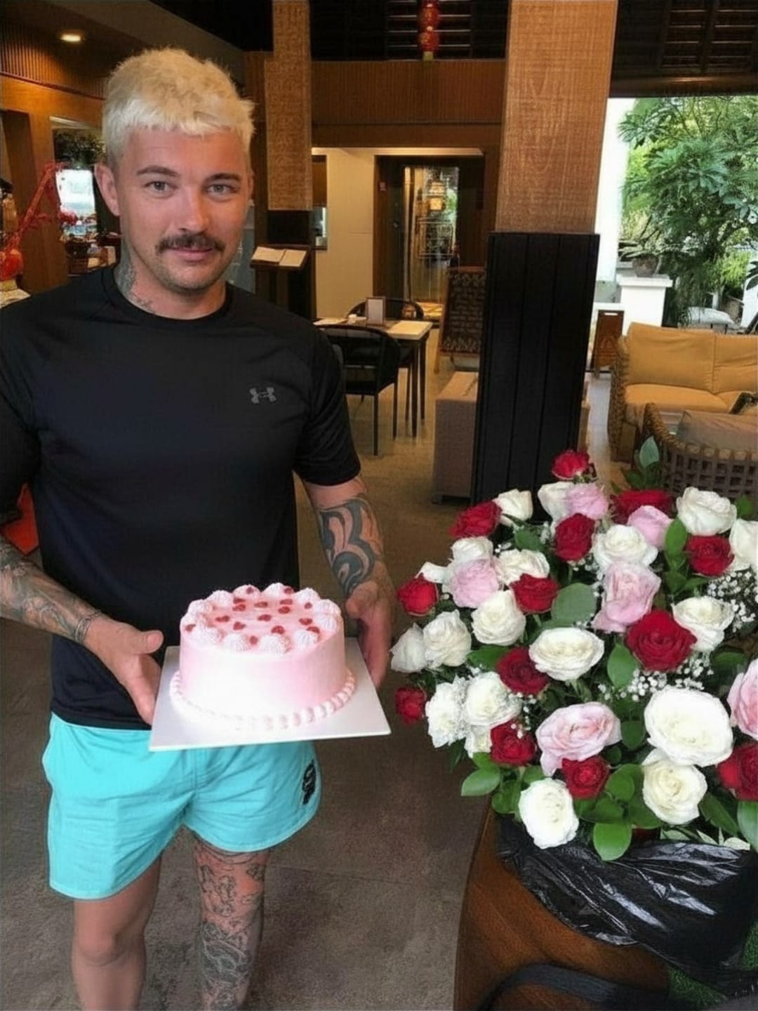 Customer photo review of 🌹 Bouquet of Roses