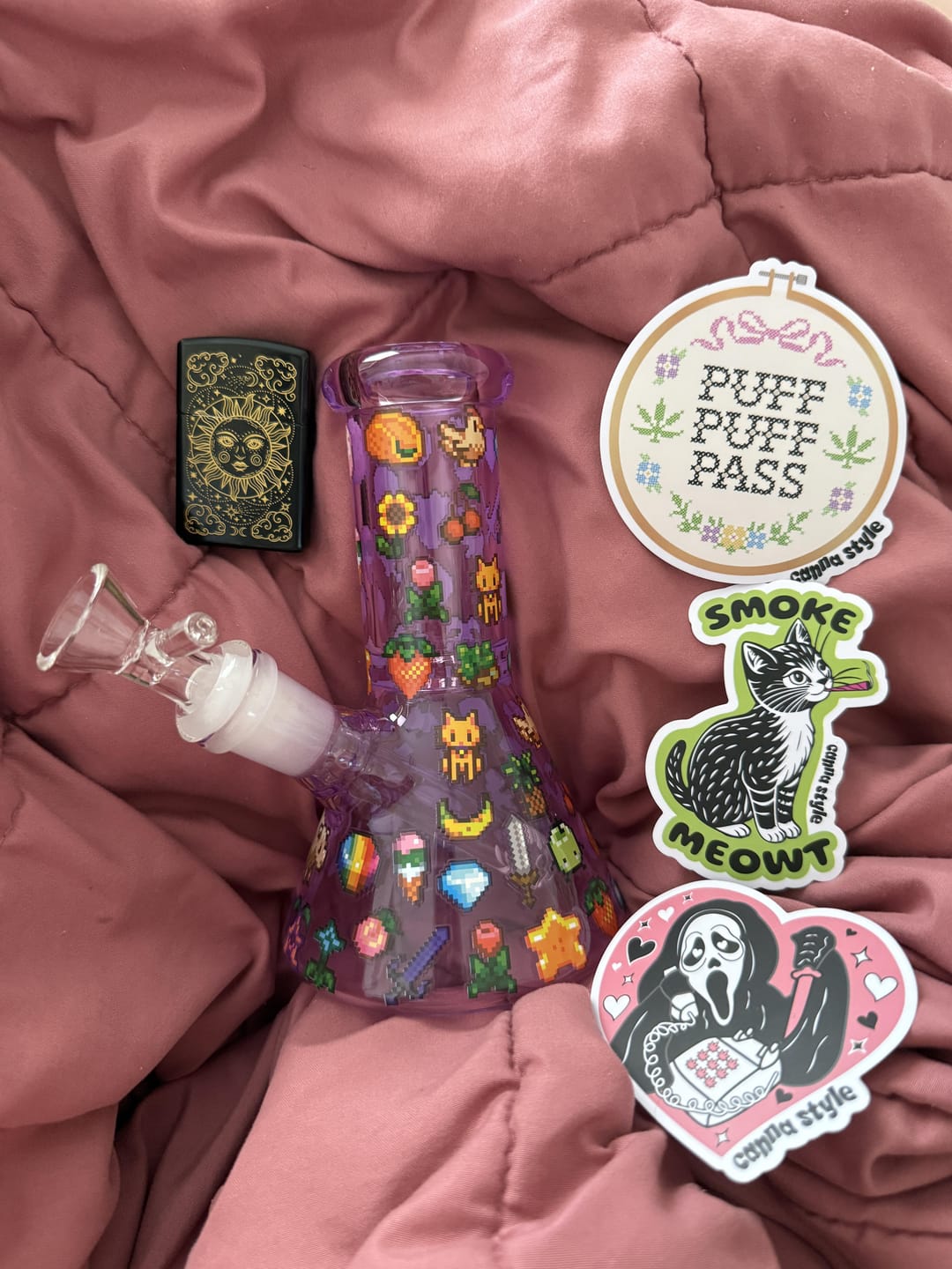 Customer photo review of VALLEY GAMER BONG 6”