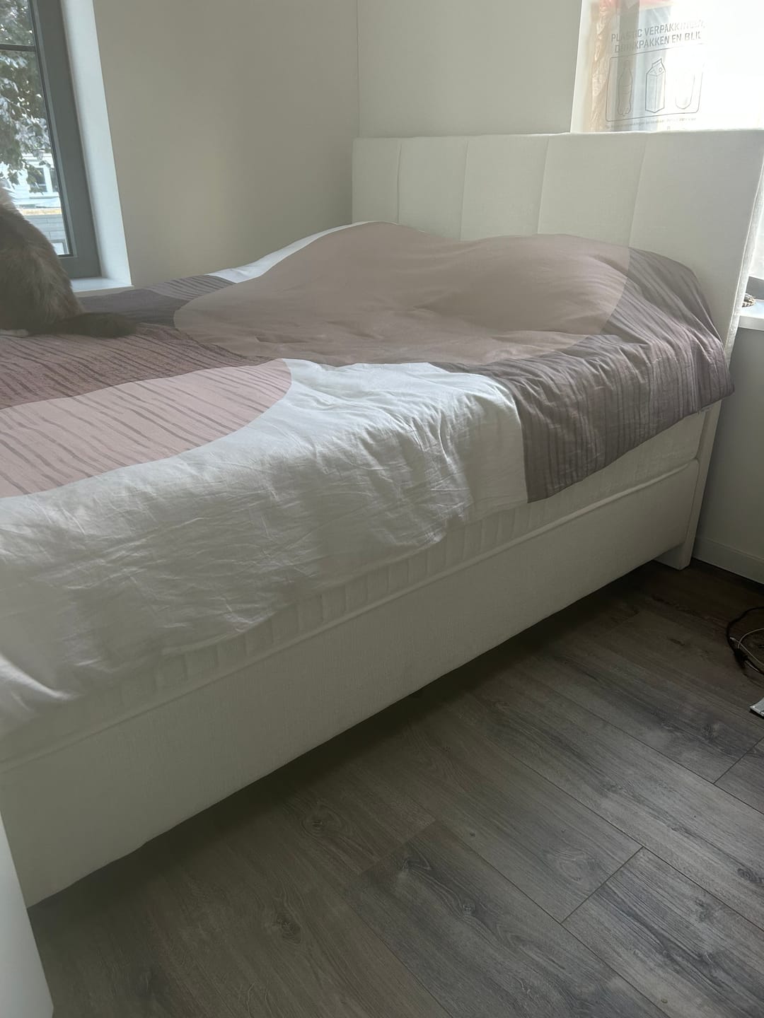 Customer photo review of Boxspring met opbergruimte Sierra
