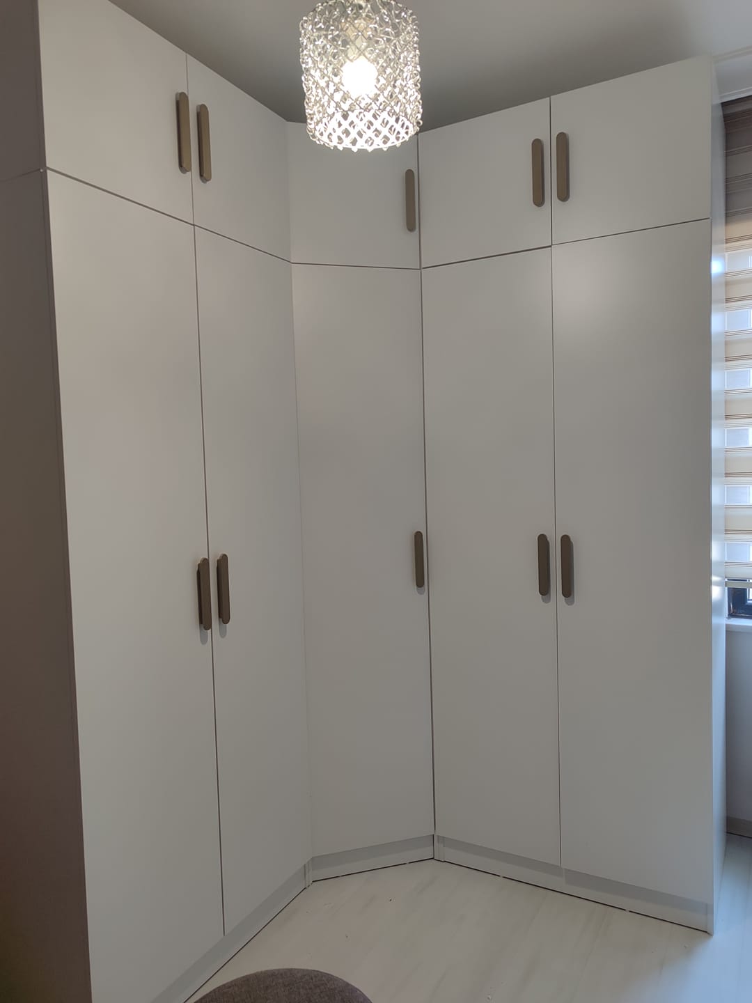 Customer photo review of Rani BA210 Gardırop 2 Kapaklı 5 Raflı Elbise Dolabı Beyaz