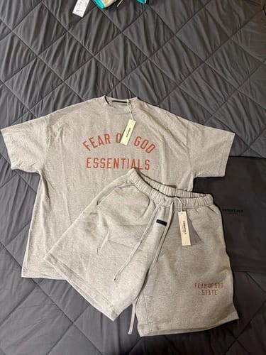 Customer photo review of Fear of God Essentials Stretch Limo Full set