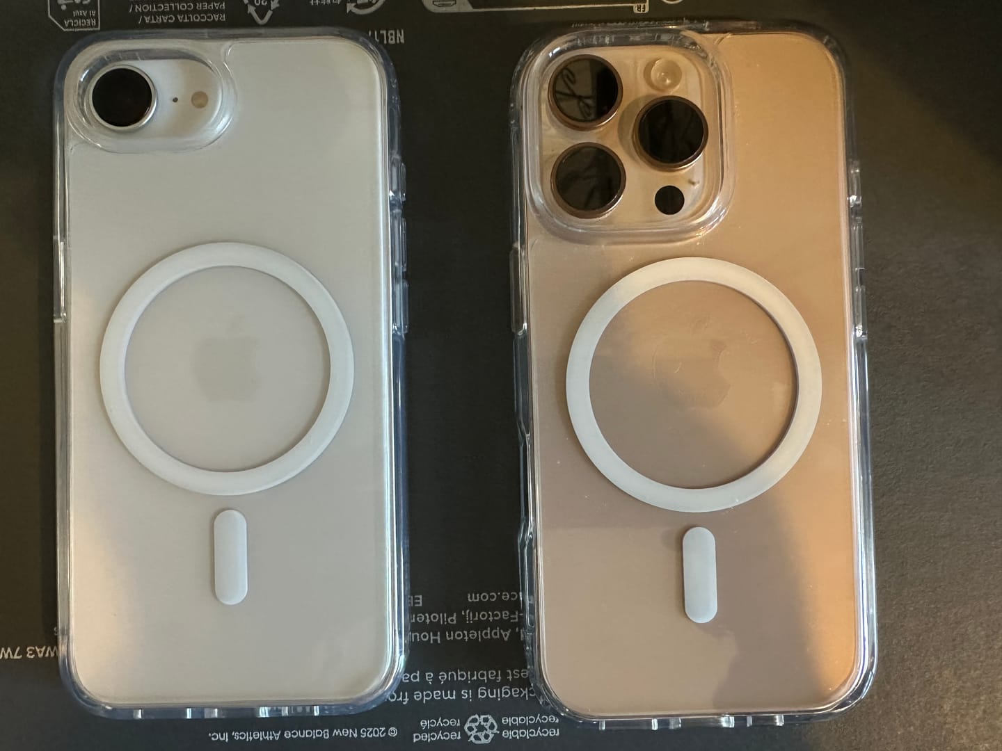 Customer photo review of MagSafe Military Protection Crystal Clear iPhone Case