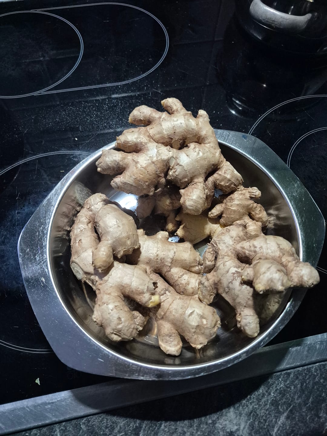Customer photo review of Ingwer Bio aus Peru mit Schale verwertbar!