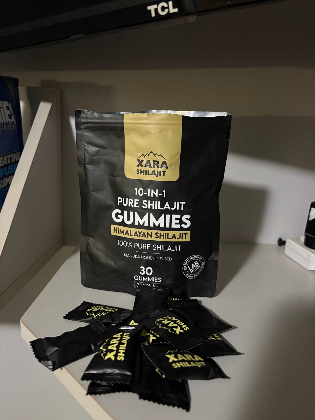 Customer photo review of XARA SHILAJIT® Pure Shilajit Gummies
