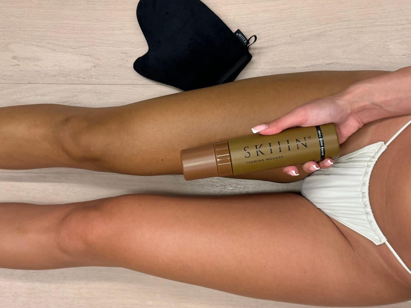 Customer photo review of Tanning Mousse