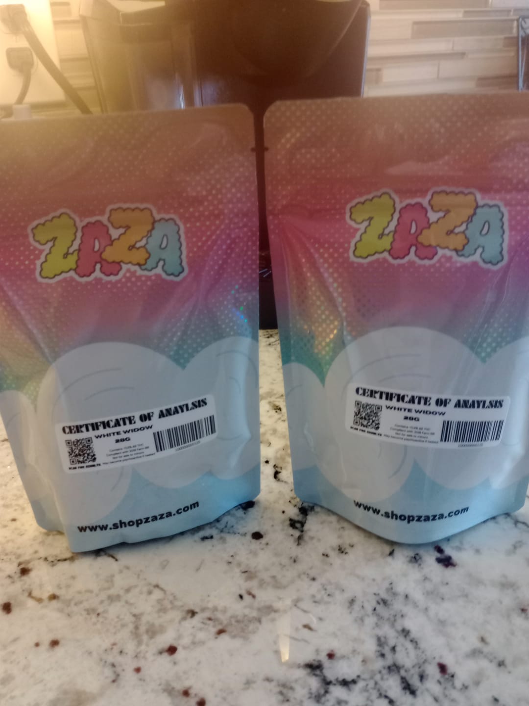Customer photo review of White Widow - 28 Grams - Hybrid