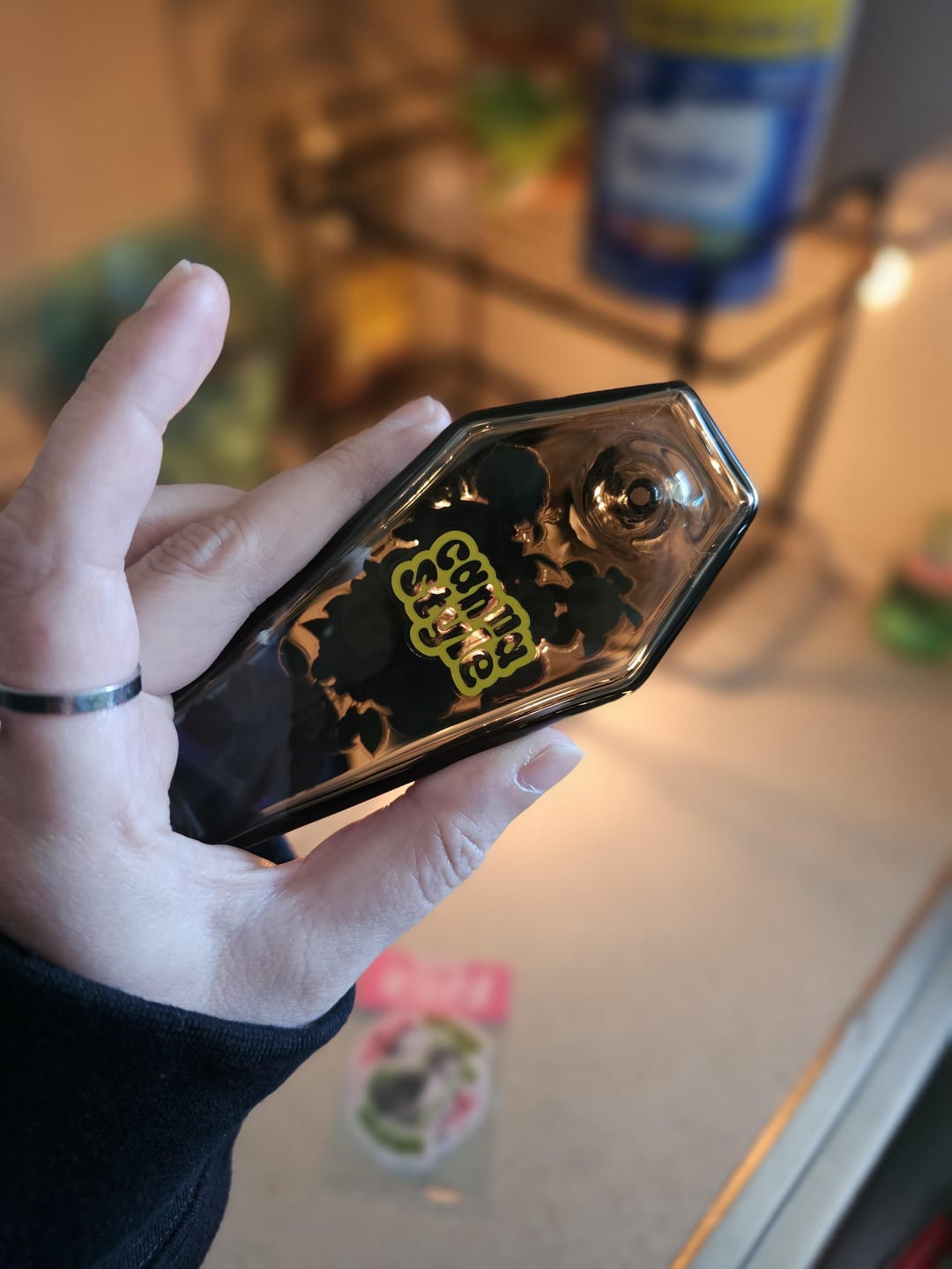 Customer photo review of FLORAL COFFIN PIPE