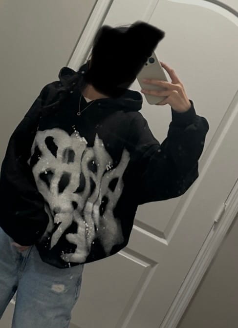 Customer photo review of Aelfric Eden Abstract Graphic Hoodie