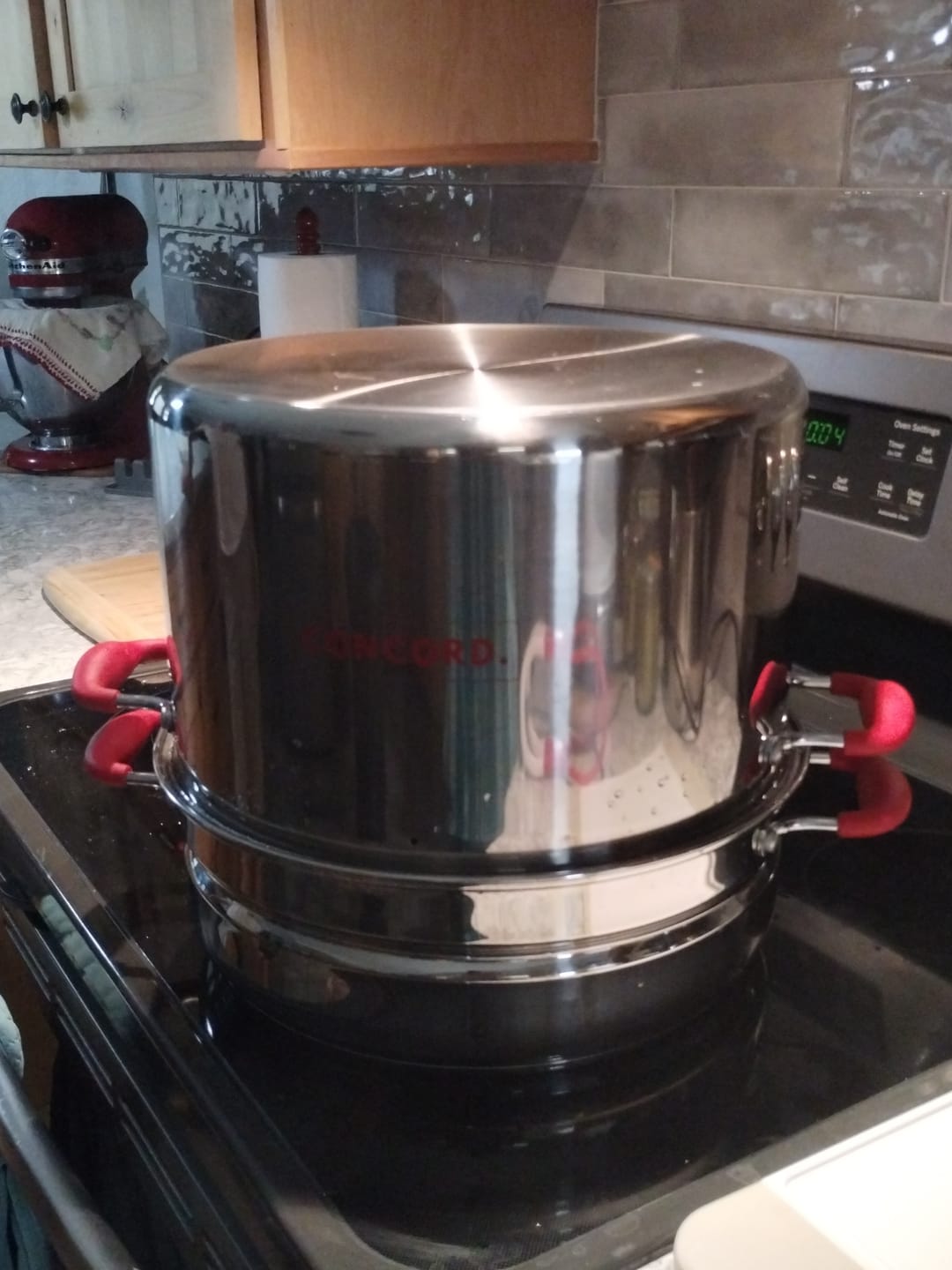 Customer photo review of Turbo Steam Canner