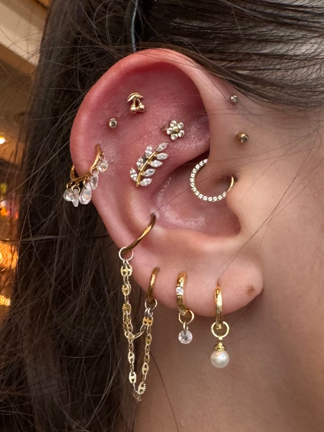 Customer photo review of DEIA Cartilage Hoop